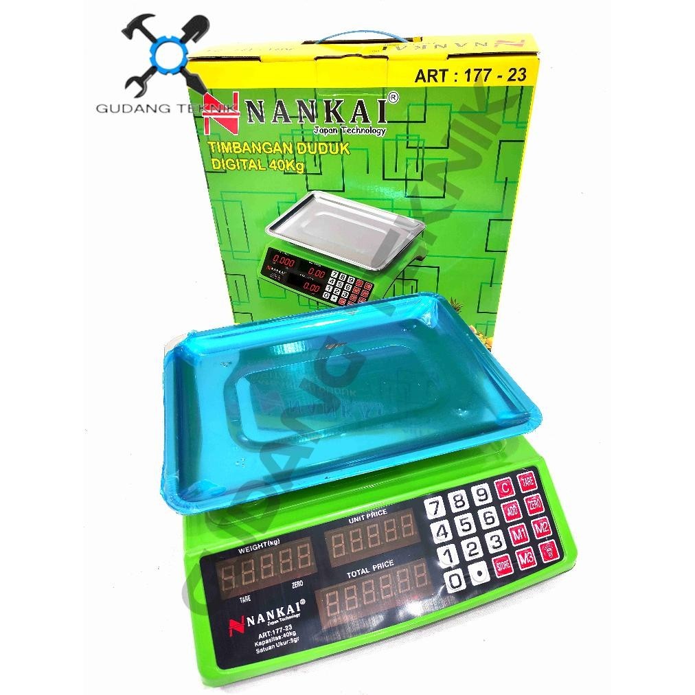 Timbangan Duduk Digital 40KG NANKAI / Timbangan ACS DIGITAL NANKAI 40 KG