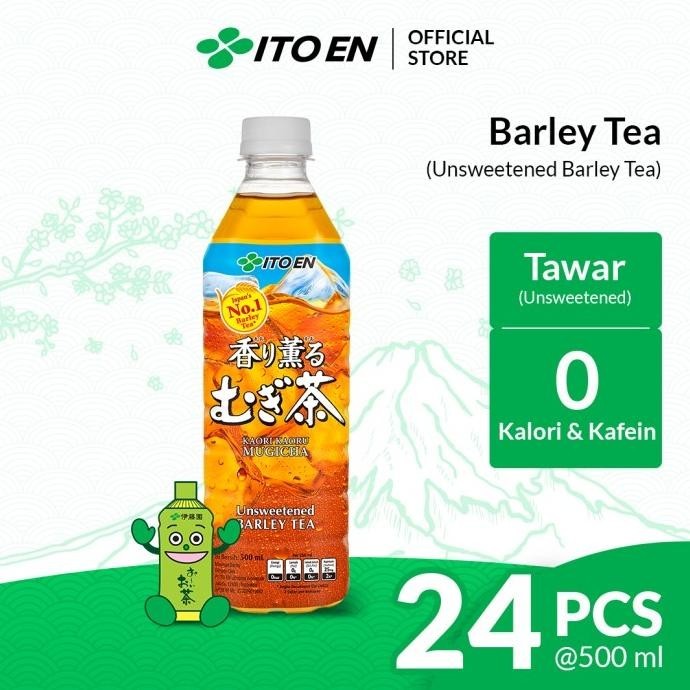 

ITO EN Barley Tea No Sugar 500ml isi 24 pcs - Khusus Instant