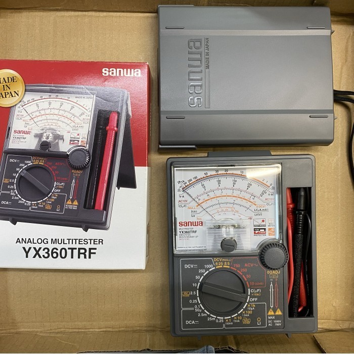 >*>*>*>*] Avometer multi tester analog sanwa YX360TRX / YX 360TRX