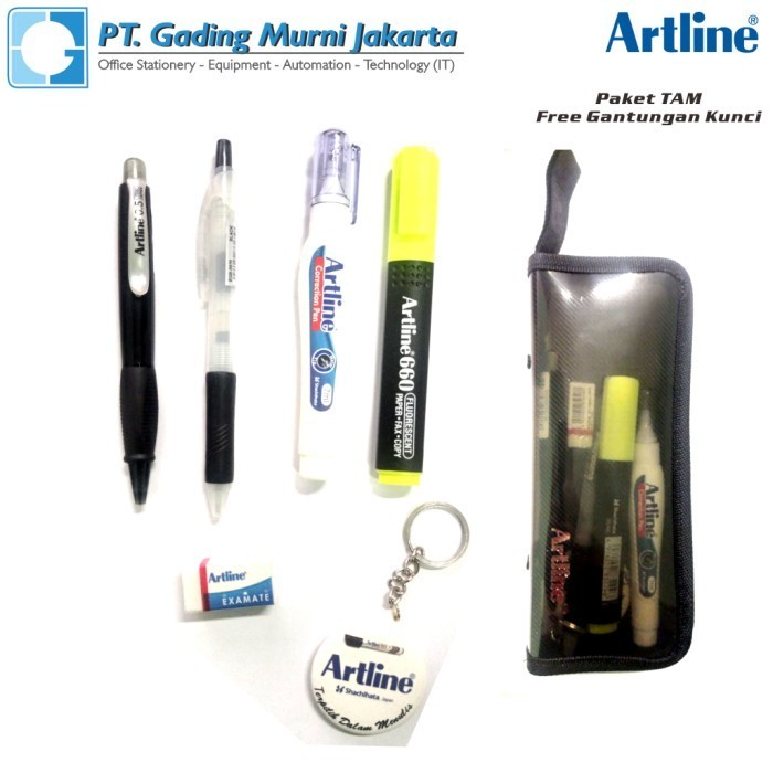 

Paket Alat Tulis / Paket Ujian Mahasiswa Artline Tam 1 Set