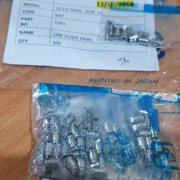 spare part Shimano line guide pawl