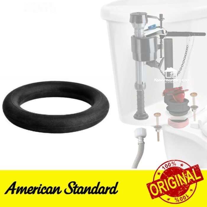 

FREE ONGKIR AMERICAN STANDARD RUBBER DOUGHNUT SEAL TANK TO BOWL PP - 26B00081-P FREE ONGKIR