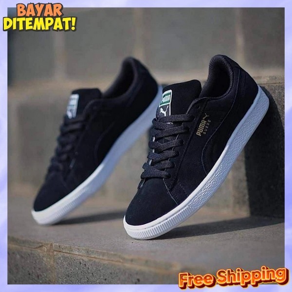 Premium Snekers Kerja Casual Ringan Sapatu Ket Sekolah Polos Sapatu Peria Dewasa Sepatu Cwok Simple 
