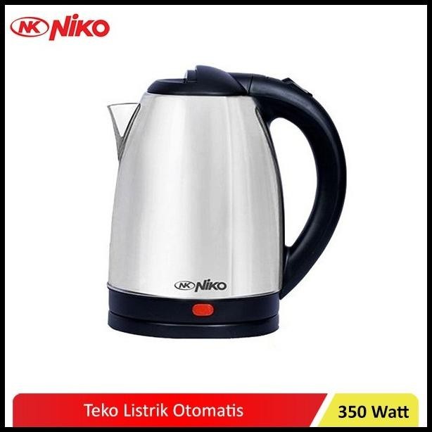 NIKO NK-EK18 TEKO LISTRIK KETTLE OTOMATIS STAINLESS 1.8 LITER