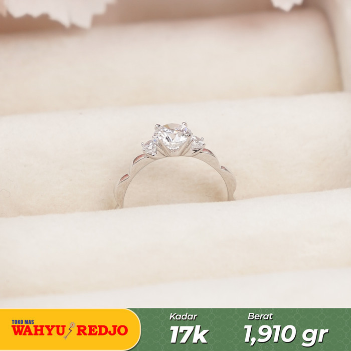 CINCIN EMAS PUTIH KADAR 17K WAHYU REDJO- PAMERAN