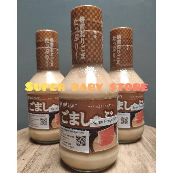 

Mizkan Goma Saus Shabu / Sesame Dipping Sauce / Saus Bumbu Wijen 250Ml