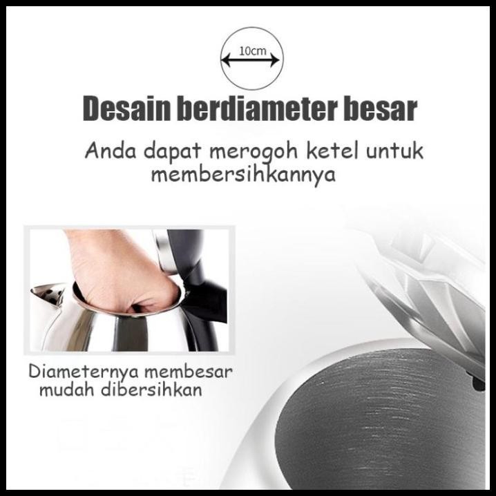 TEKO LISTRIK PHILIPS 1500 WATT 1.8L TEKO PEMANAS AIR PHILIPS ELECTRIC