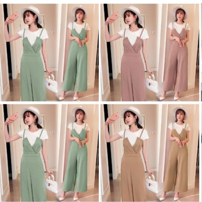 Overall Wanita/Jumsuit Remaja Perempuan/Baju Kantor/Playsuit/Outerwear