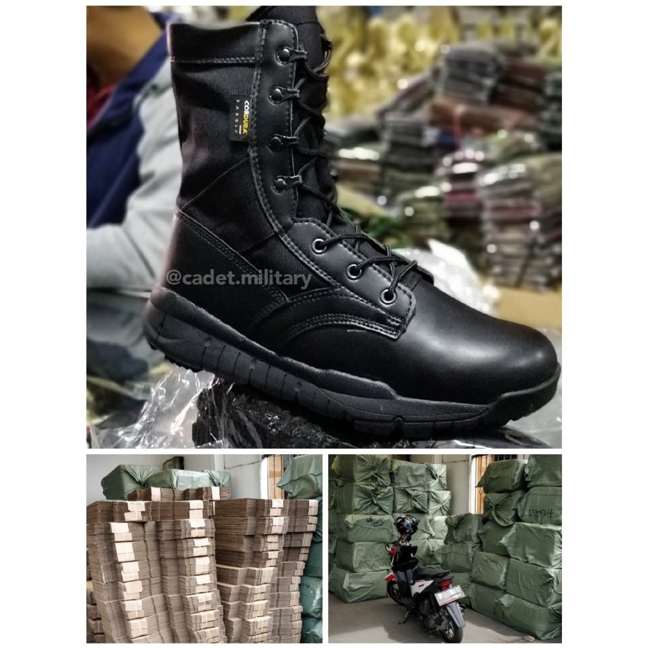 Aul Sepatu Boots Blackwater - Hitam
