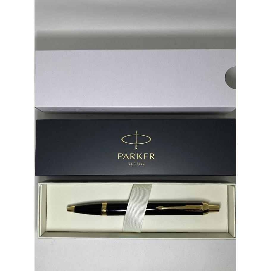 

Pulpen Parker New Im Black Original BP GT ( Klip Emas ) TA