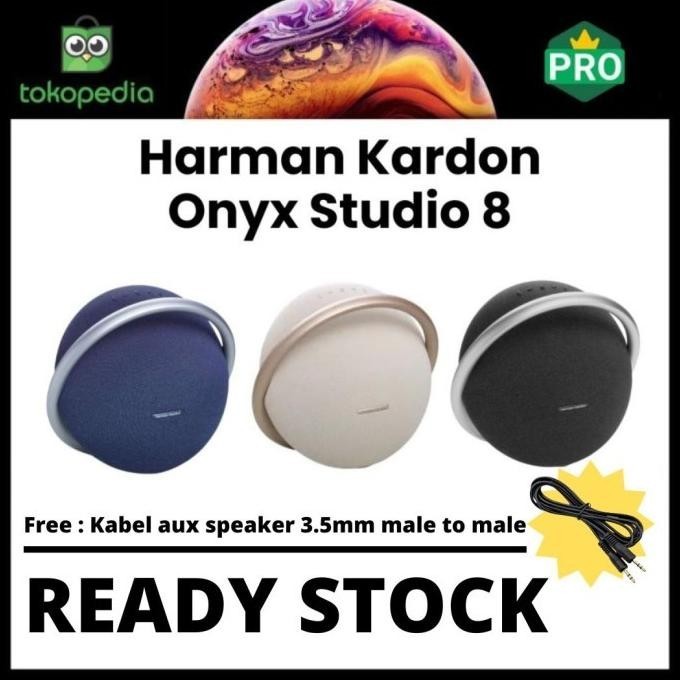 Ptc Harman Kardon Onyx Studio 8 Bluetooth Portable Speaker Asli Mijoostoree