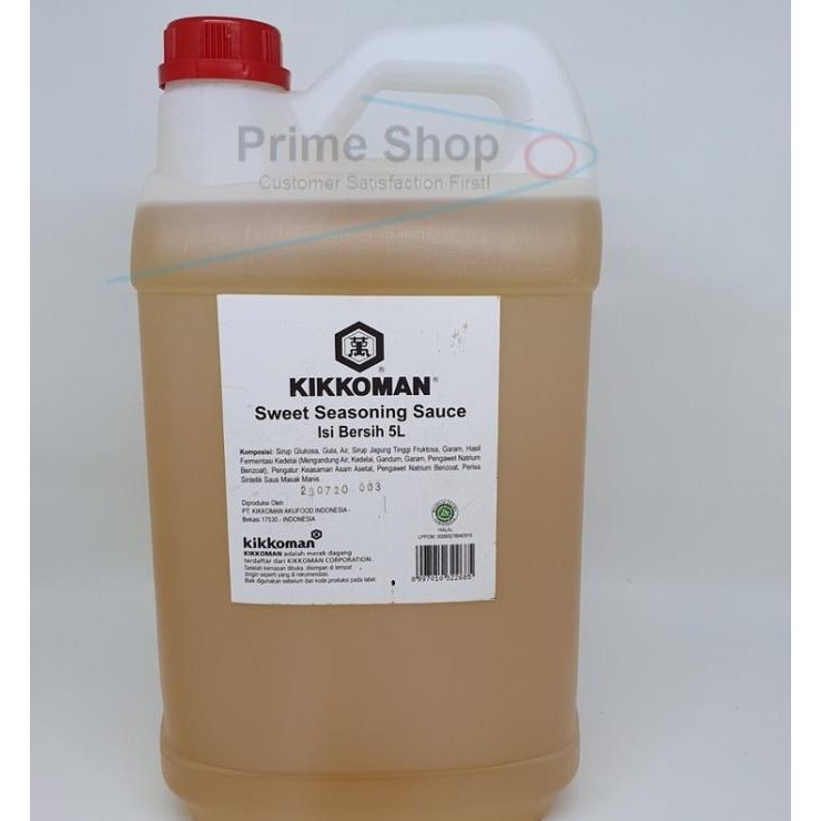 

Kikkoman Sweet Seasoning Sauce - Mirin Halal Multipurpose 5L