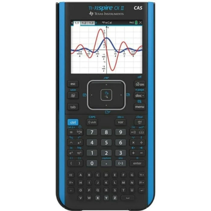 

Ready TEXAS INSTRUMENTS TI NSPIRE CX CAS - Kalkulator Grafik Scientific