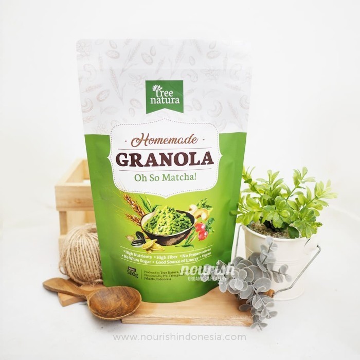 

Tree Natura, Granola Oh So Matcha 500Gr