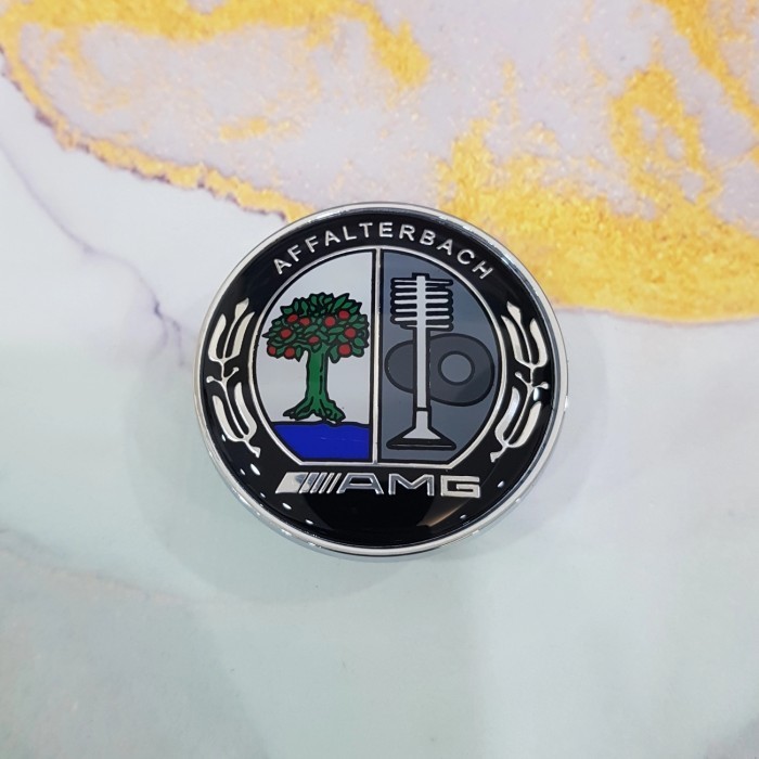 Emblem Amg Kap Mesin 57Mm Amg W203 W204 W211 W212 W213 Affalterbach