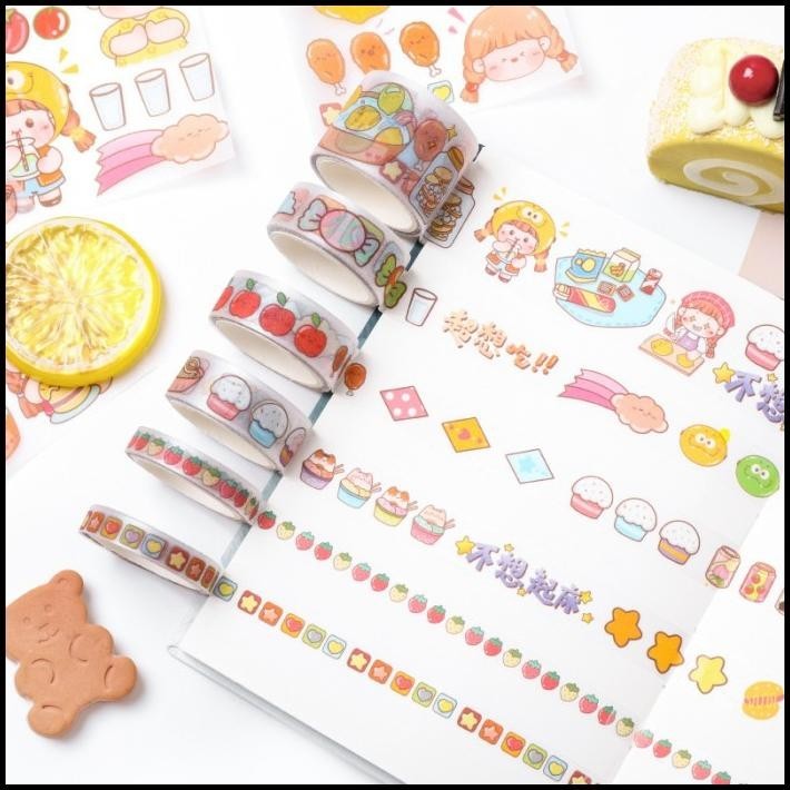 

TERMURAH STIKER 1 SET BOX 6 X 6 KARAKTER LUCU + ROLL STIKER !!!!!!