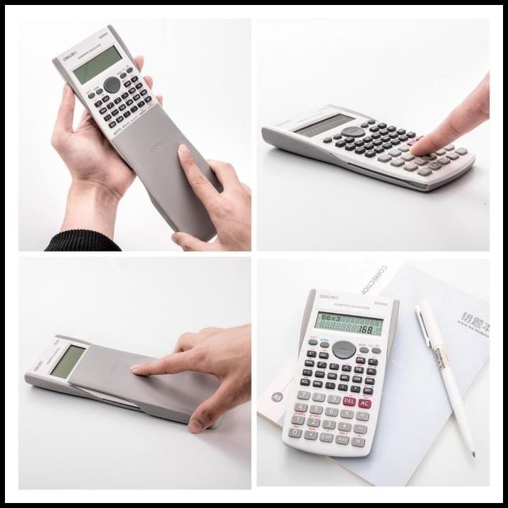 

TERMURAH PL 072 | DELI KALKULATOR SCIENTIFIC LAYAR LCD | CALCULATOR ILMIAH !!!!!!!