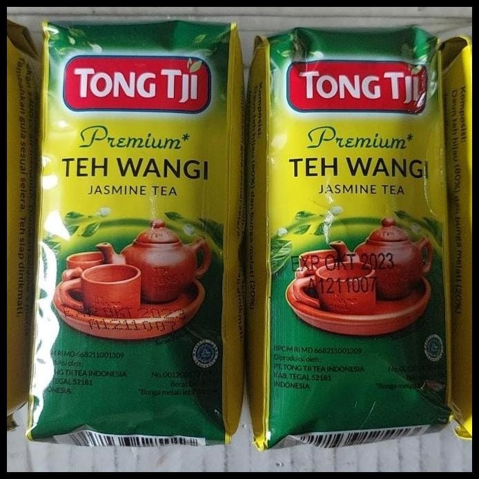 

BEST DEAL TONG TJI PREMIUM 50GR JASMINE TEA TEH TUBRUK TEH SEDUH TONGTJI ECER !!!