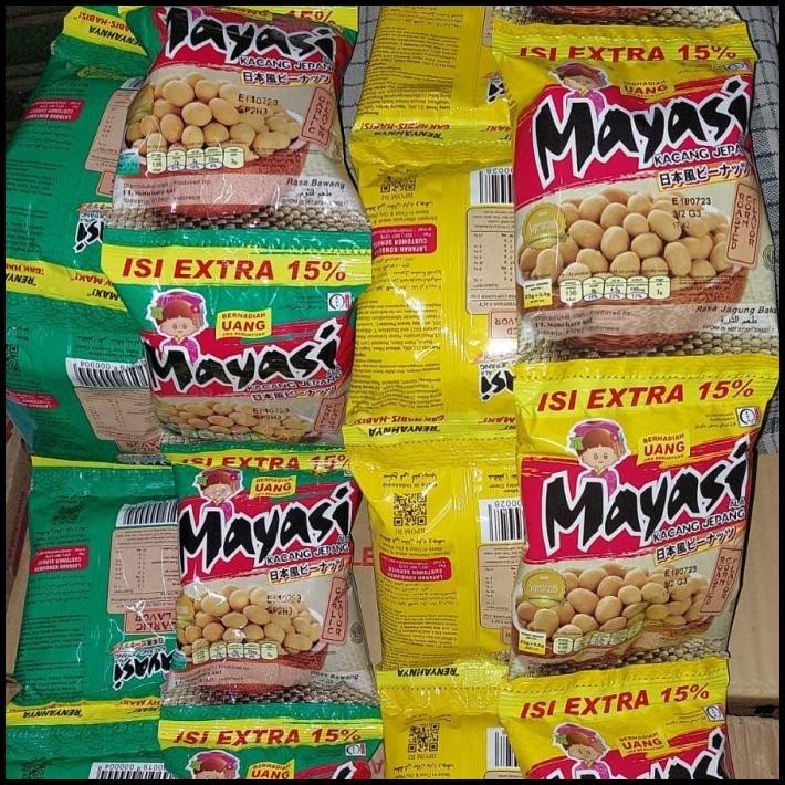 

TERMURAH KACANG MAYASI RENCENG MAYASI KACANG JEPANG RENCENG 10PCS MAYASI PEANUT !!!!