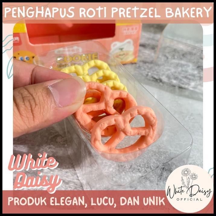 

TERMURAH PENGHAPUS ROTI PRETZEL PREMIUM BENTUK BREED LUCU UNIK + KEMASAN