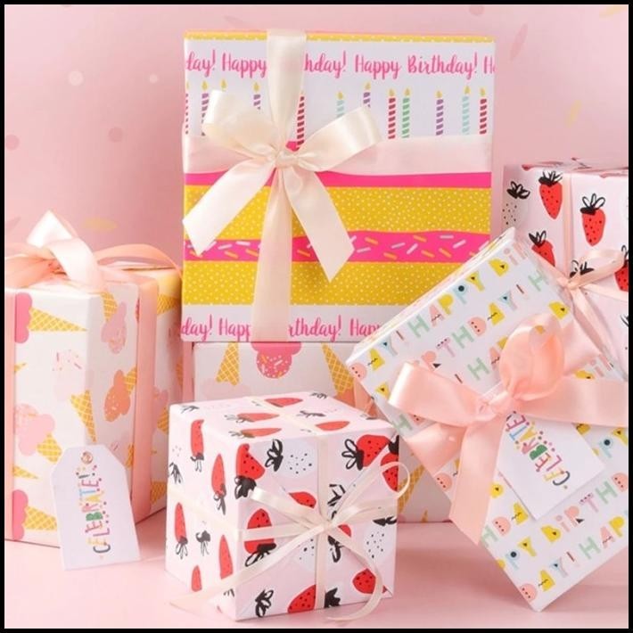 

GRATIS ONGKIR GIFT WRAPPING SERVICE BIRTHDAY KADO ULTAH GIFT WRAP !!!
