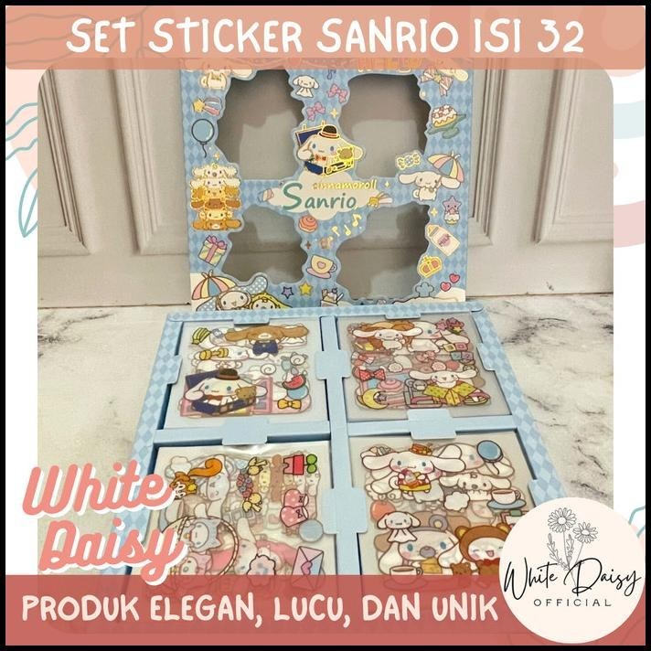 

TERMURAH STICKER SET PREMIUM LOVE MELODY IMUT POM POM PURIN ISI 32 PACK MOTIF