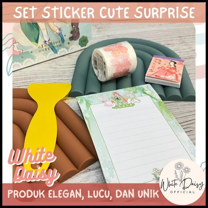 

DISKON SET STICKER PAPERBAG CUTE SURPRISE PREMIUM GIFT HADIAH ANAK LUCU GIRLS !