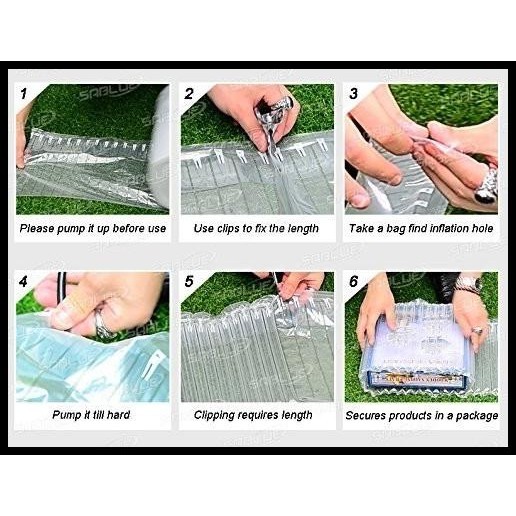 

GRATIS ONGKIR RO-AIR BUBBLE WRAP 20 CM INFLATABLE BAG / 50M ROLL !!!