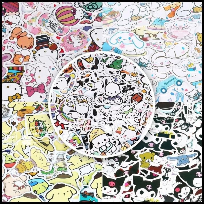 

BEST DEAL STIKER ANAK KUROMI STICKER BOX KARAKTER SANRIO CINNAMOROLL !!