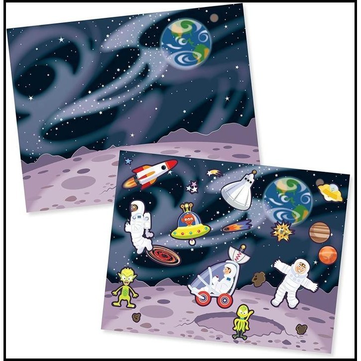 

GRATIS ONGKIR MELISSA & DOUG - BUKU STICKER - REUSABLE STICKER PADS SET - ADVENTURE !