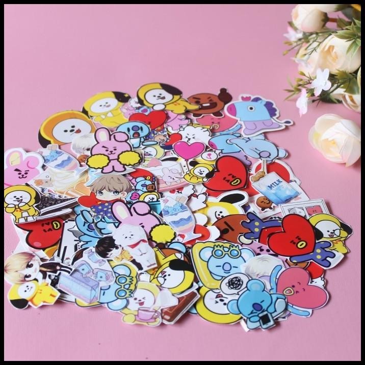 

HOT DEAL STICKER BT21 BTS STICKER ANTI AIR !!!!!!