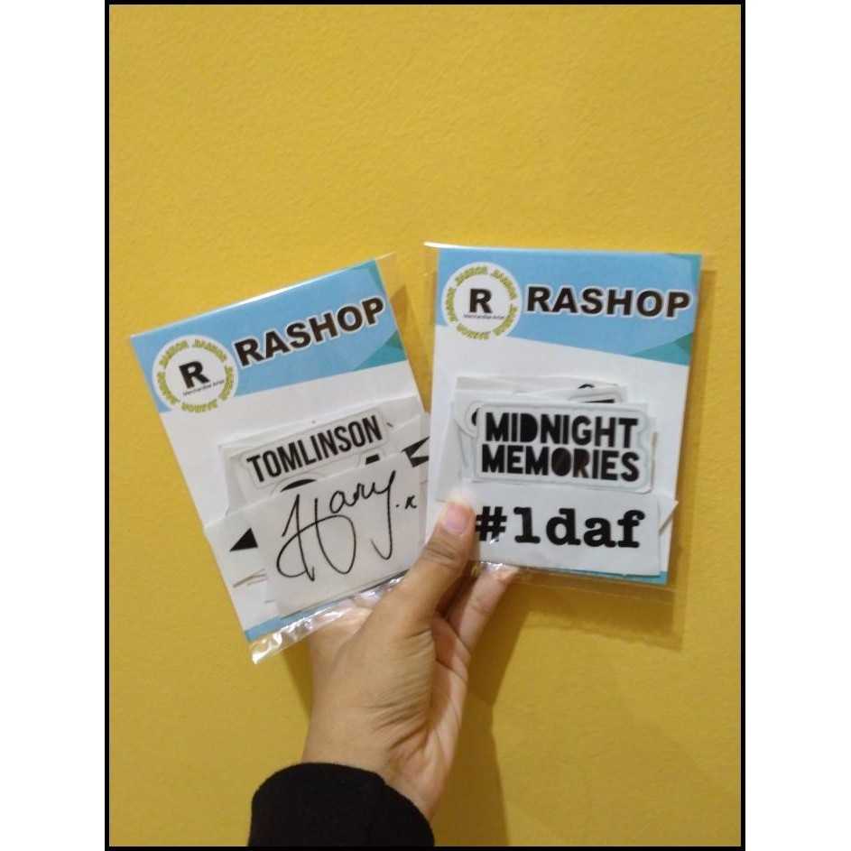 

HOT DEAL STICKER TRANSPARAN / TRANSPARAN STICKER ONE DIRECTION 1D !