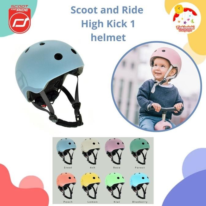 Scoot And Ride Helmet Anak Kualitas Premium