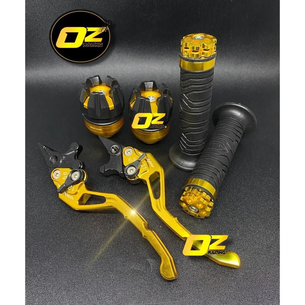 BR - [ VARIASI ] Handle Rem Nmax-Vario-Vixion CNC + Hangdrip Jalu Ring + Jalu As Roda DEPAN - Warna 