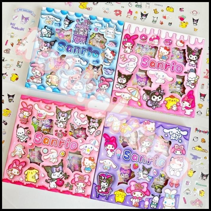 

HOT DEAL ( KKM ) SANRIO PT 2 3D STICKER BOX NONO / MOMO 2D !!!!!!