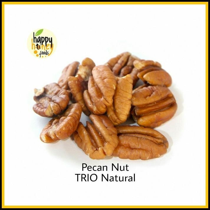 

DISKON TRIO NATURAL PECAN NUTS KACANG 225G !!!!