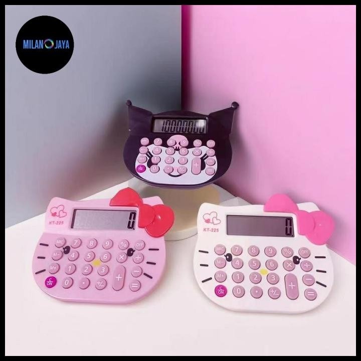 

GRATIS ONGKIR KALKULATOR KUROMI KITTY CALCULATOR ELEKTRONIK MINI ALAT HITUNG !!!!