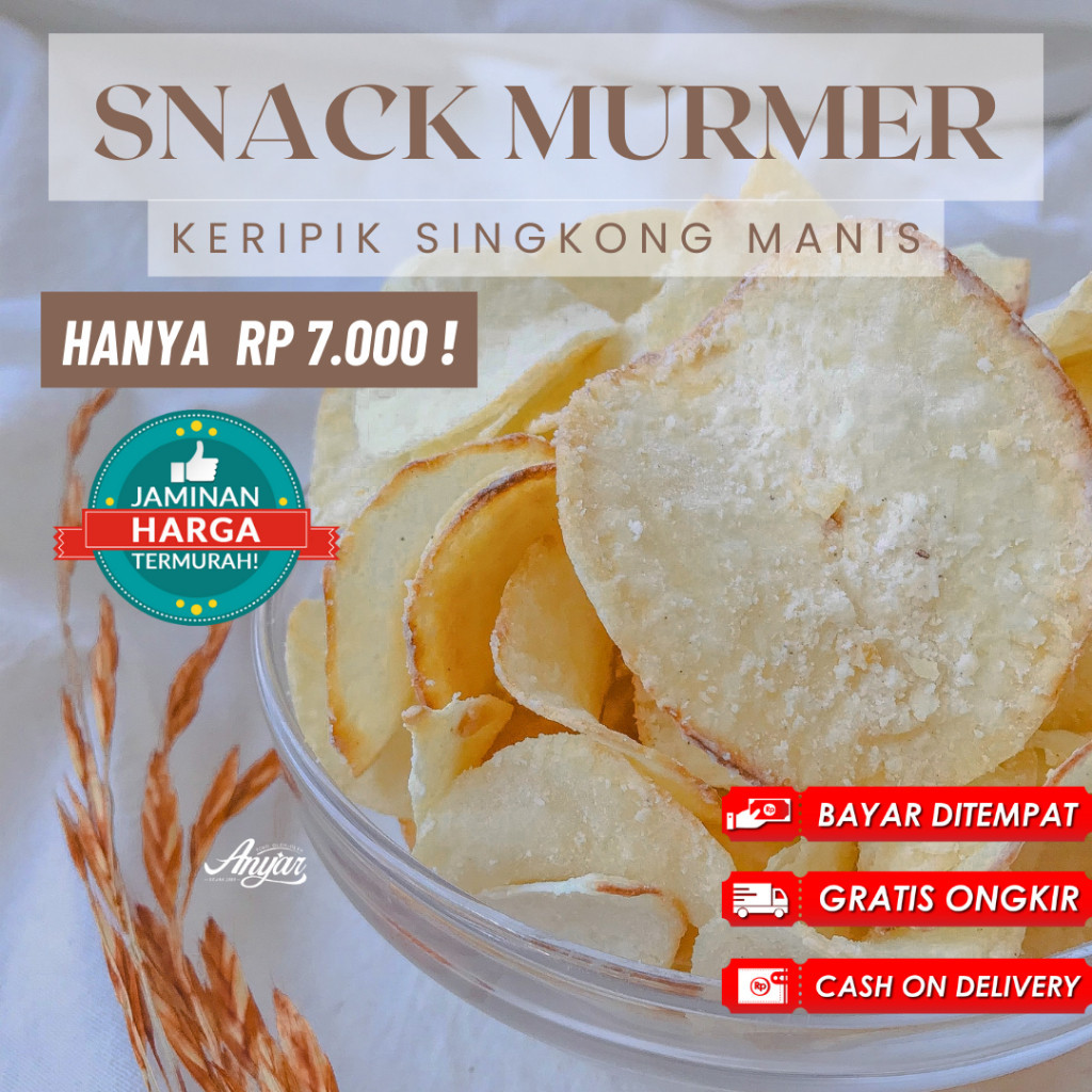 

Keripik Singkong Manis Renyah @100gr (NEW)