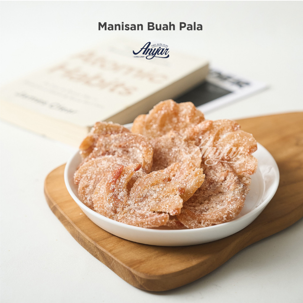 

MANISAN PALA / MANISAN BUAH PALA SEGAR @250gr