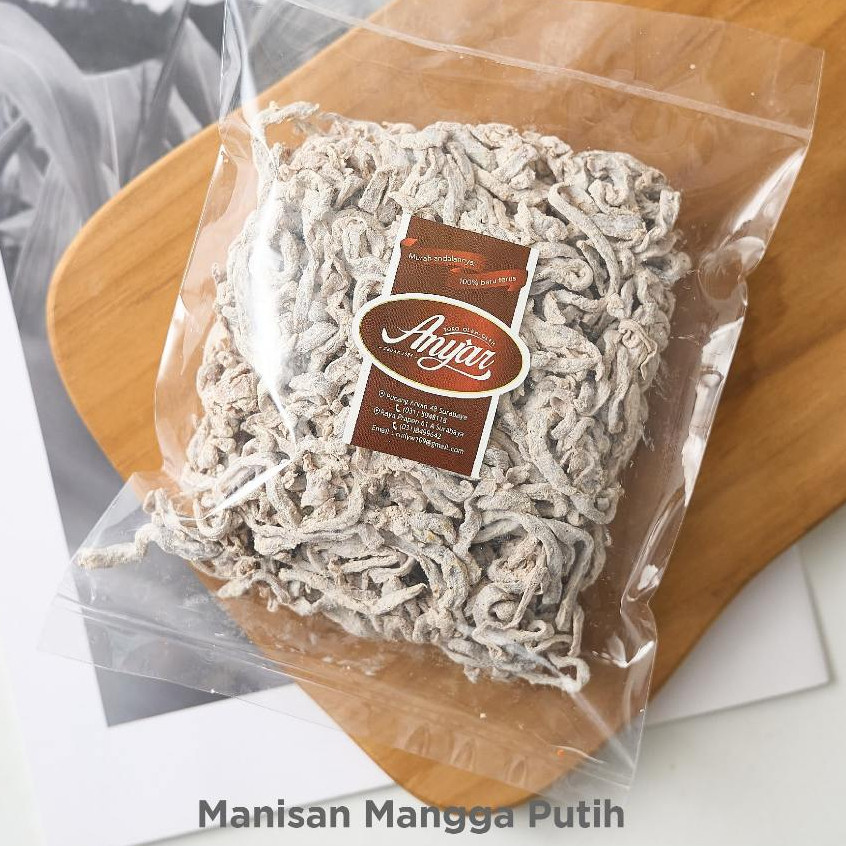 

MANISAN MANGGA PUTIH / MANISAN BUAH MANGGA PUTIH KECUT ASAM @250gr