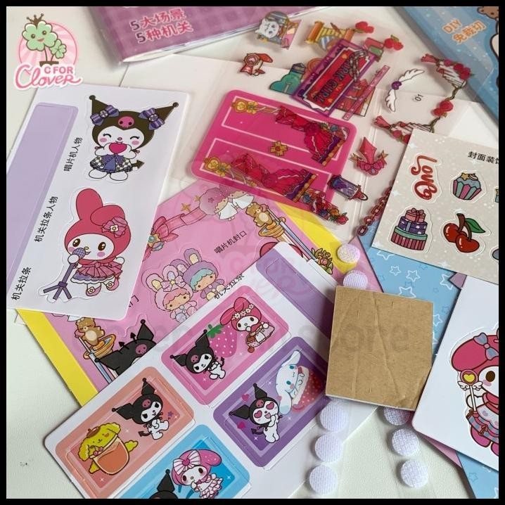 

DISKON DIY POPUP BOOK CUTE CHARACTER CRAFT ART DECORATION BUKU SLIDING (CLS) !!!!!