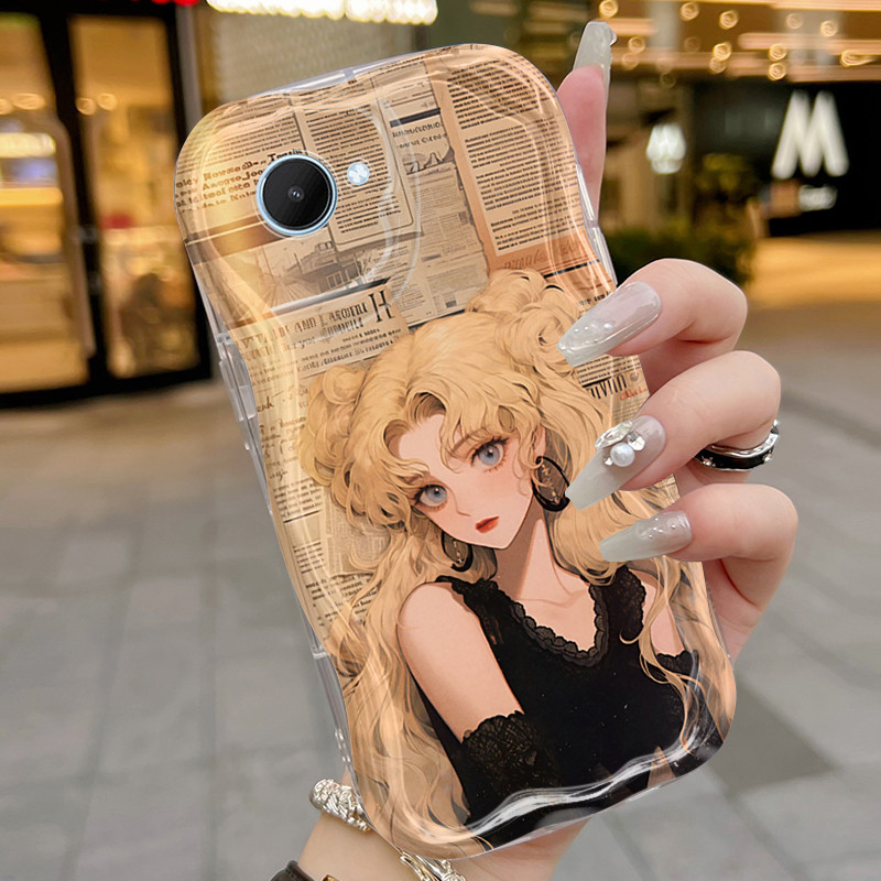 Casing Hp Realme C30 Realme C30s Realme Narzo 50i Prime Case HP Casing Softcase model gadis keren Ke