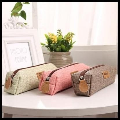 

GRATIS ONGKIR TEMPAT PENSIL SIMPLE ESTETIK MUAT BANYAK / TEMPAT PENSIL GUYA !!