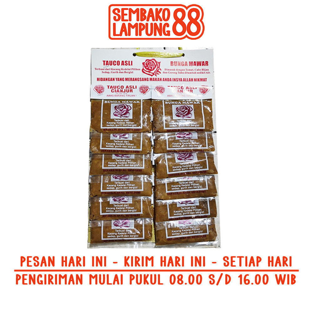 

Tauco 10 Gr (1 Pcs) | Sembako Lampung 88
