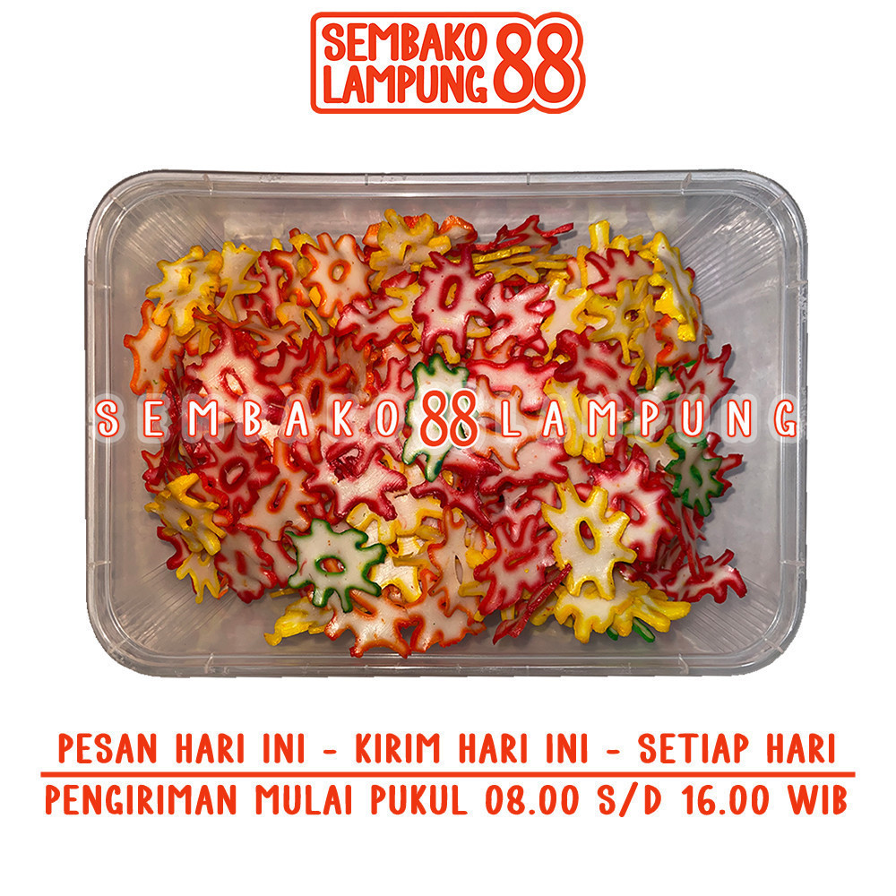 

Kerupuk Mentah Bintang 200 Gr | Sembako Lampung 88