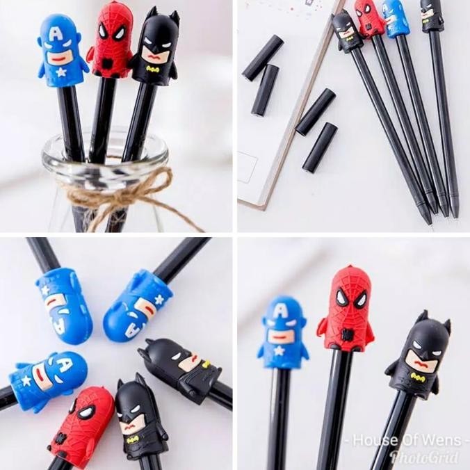 

Sale Now Pen Gel Super Heroes - Pulpen Gel Pengiriman Cepat