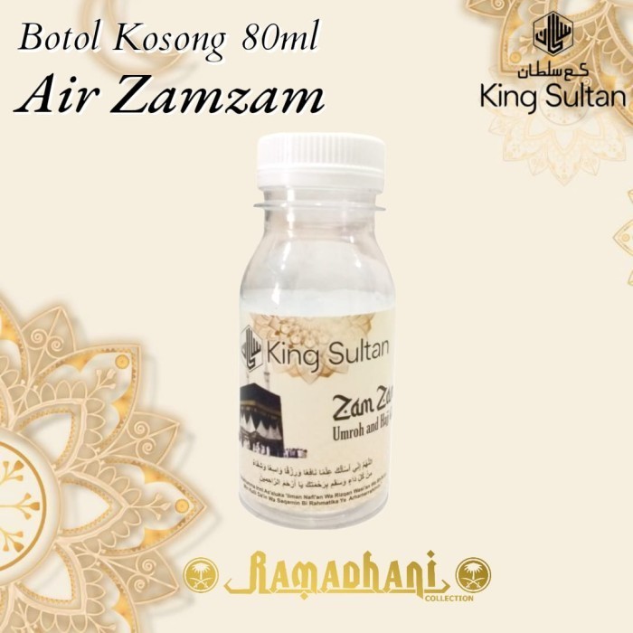 

~~~~~] Botol kosong 80 ml Air Zamzam 1 pas isi 25 pcs