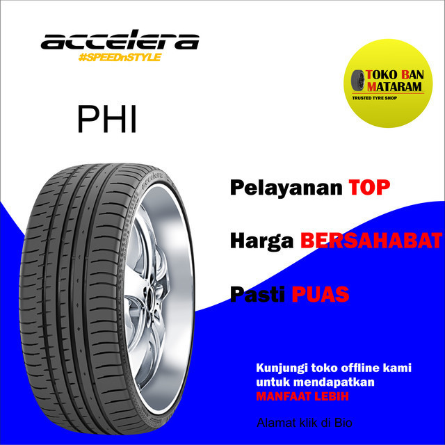 ban mobil Accelera 215/40R18 215/40 R18 21540 R18 21540R18 215/40/18 R18 R 18 PHI