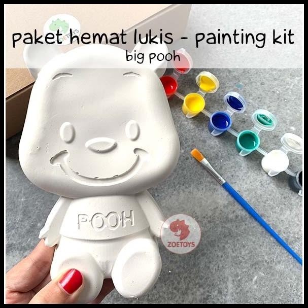 

HOT DEAL ZOETOYS PAKET HEMAT LUKIS GYPSUM PAINTING KIT DISNEY | CHARACTER POOH !!!!