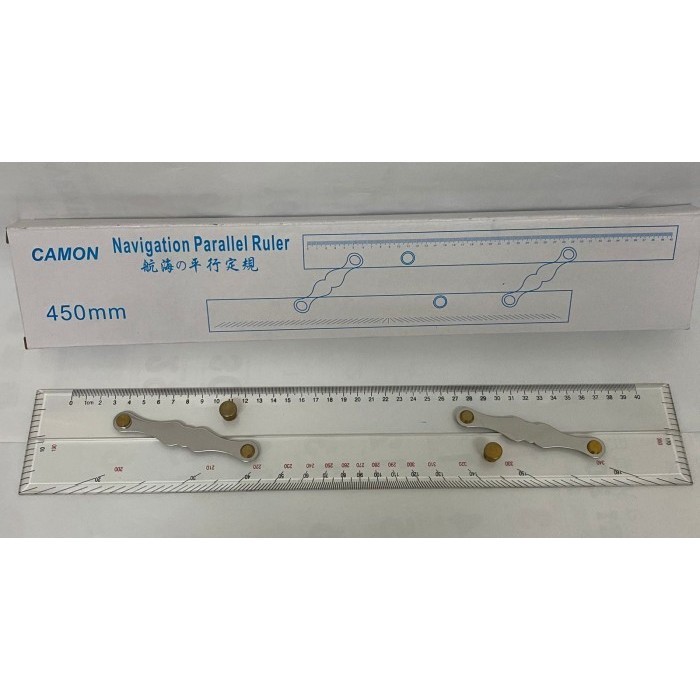 

Andma MISTAR JAJAR / PARALLEL RULER 600mm 600 mm PETA LAUT MARINE NAVIGATION